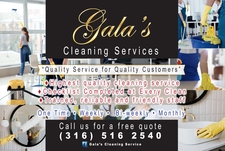 Logo for Gala's Cleaning Services