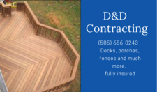 Logo for D & D Contracting