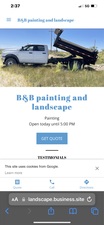 B&B Painting and Landscape logo