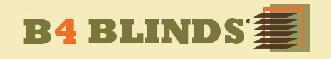 B4 Blinds, Inc. logo