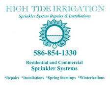 Logo for High Tide Irrigation