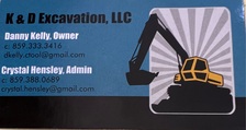 Logo for K & D Excavation