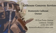 Avatar for Calhoun's Concrete Services