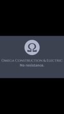 Logo for Omega Construction Electric