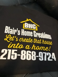 Blair's Home Creation logo