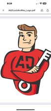 Logo for A&D Lock and Key