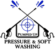 Logo for Pumped Up Pressure Washing