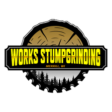 Logo for THE WORKS STUMP CUTTING LLC