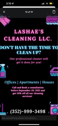 LaShaes Cleaning LLC logo