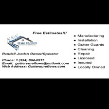Avatar for Sure Flows Seamless Gutters, LLC