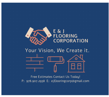 Logo for E&J Flooring Corp.