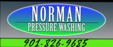 Logo for Normans Pressure Washing