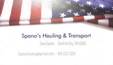 Logo for Spanos Hauling and Transport