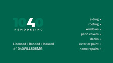1040 Window Remodeling, LLC logo