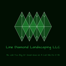 Logo for Line Diamond Landscaping, LLC