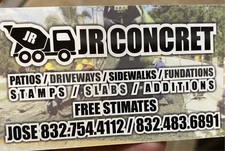 JR Concrete logo