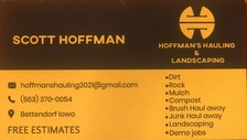 Hoffman's Hauling & Landscaping, LLC logo