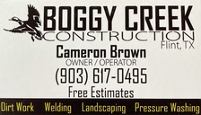 Avatar for Boggy Creek Construction