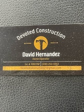 Logo for Devoted Construction