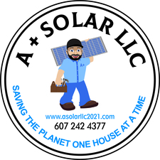 Logo for A+ Solar, LLC