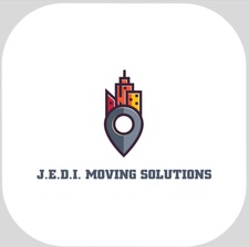 Logo for Jedi moving solutions