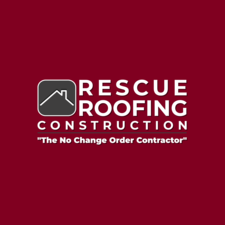 Logo for Rescue Roofing & Construction