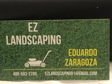Logo for EZ Landscaping - Unlicensed Contractor