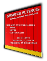 Semper Fi Fences logo