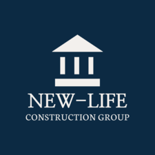 Logo for New-Life Construction Group