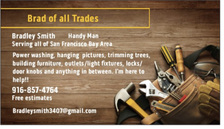 Logo for Brad Of All Trades - Unlicensed Contractor