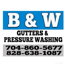 Logo for B&W Gutters, LLC
