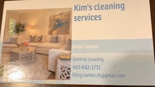 Logo for Kim's Cleaning Services