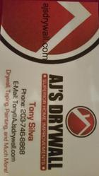 AJ's Drywall & Painting logo