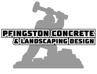 Pfingston Concrete & Landscaping logo