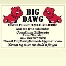 Avatar for Big Dawg's Custom Fencing and Remodeling