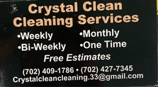 Crystal Clean Cleaning logo