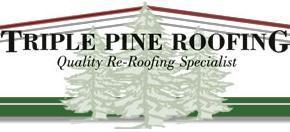 Triple Pine Roofing logo