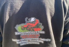 Blazing Lawn Care & Trees logo
