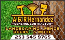 Logo for A&R Hernandez Gen Contractor
