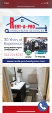 Logo for Rent-A-Pro Handyman Service, LLC