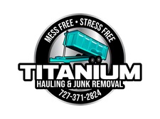 Logo for Titanium Hauling & Junk Removal