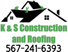 K&S Construction and Roofing logo