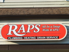 Raps Plumbing & Drain Cleaning logo