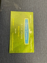 Davis Lawns logo