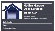 Logo for Hedins Garage Door Services
