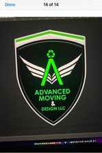 Logo for Advanced Moving & Design LLC