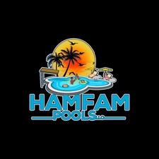 Logo for HamFam Pools, LLC