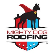 Logo for Mighty Dog Roofing of Dayton Ohio