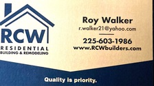 Logo for RCW Construction LLC