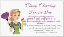 Classy Cleaning Service, Inc. logo